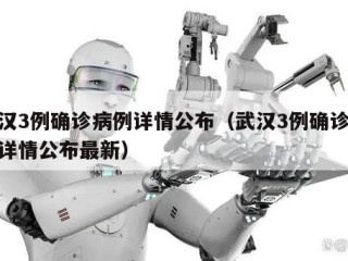 武汉3例确诊病例详情公布（武汉3例确诊病例详情公布最新）