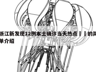 浙江新发现12例本土确诊当天热点㊙️的简单介绍