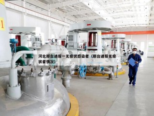 河北邢台通报一无症状感染者（邢台通报无症状者情况）