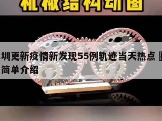 深圳更新疫情新发现55例轨迹当天热点㊙️的简单介绍