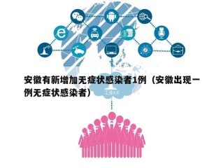 安徽有新增加无症状感染者1例（安徽出现一例无症状感染者）